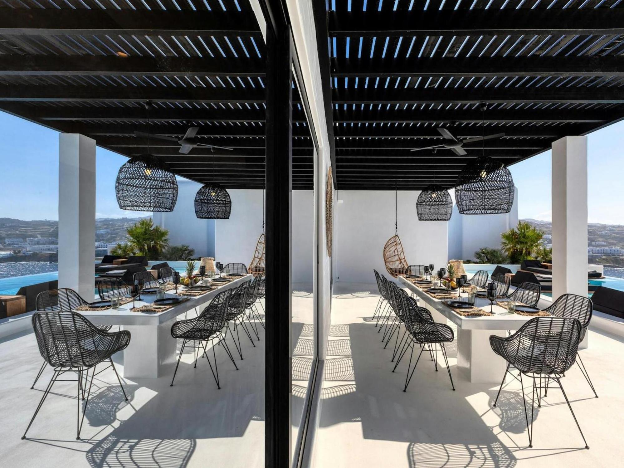 With Fantastic Terrace-sea Views Psarou (Mykonos)