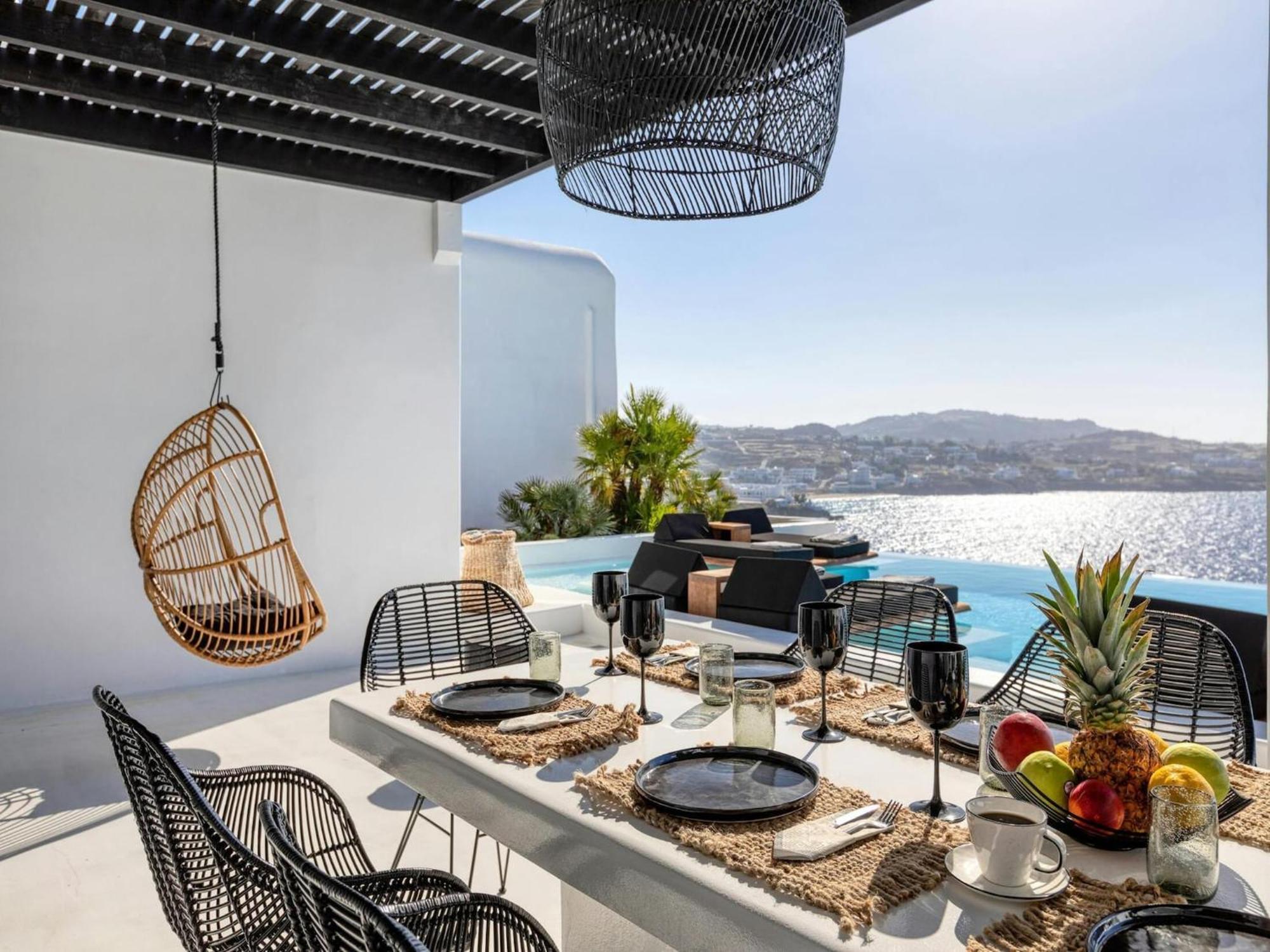With Fantastic Terrace-sea Views * Psarou (Mykonos)
